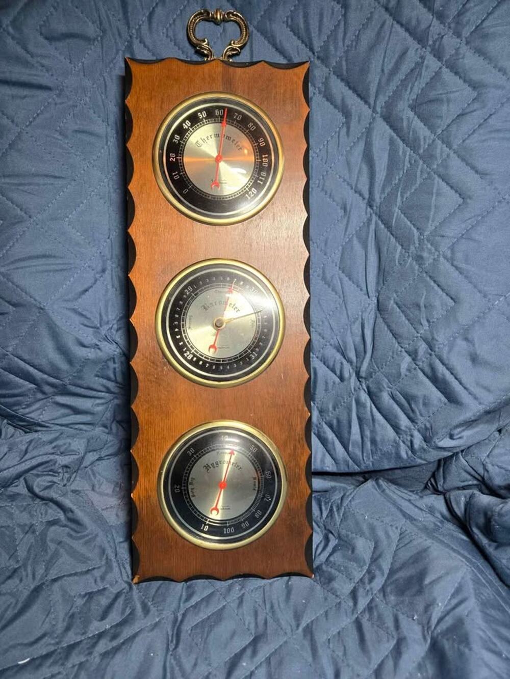 Vintage Verichron Model 7690 Weather Station